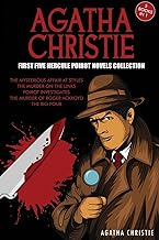 Agatha Christie First Five Hercule Poirot Novels Collection: The Mysterious Affair at Styles, The Murder on the Links, Poirot Investigates, The Murder of Roger Ackroyd, The Big Four