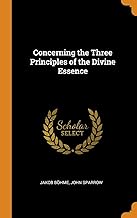 Concerning the Three Principles of the Divine Essence