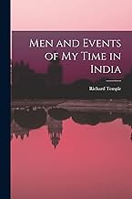 Men and Events of My Time in India