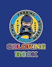 Praying Ninja Warrior Coloring Book