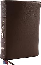 Holy Bible: Macarthur Study Bible: Unleashing God's Truth One Verse at a Time, Lsb, Brown Premium Goatskin Leather, Comfort Print