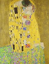 Klimt LARGE Notebook #9: Cool Artist Gifts - The Kiss Der Kuss Gustav Klimt Notebook College Ruled to write in 8.5x11