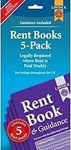 Rent Books 5-Pack: Legally Required where Rent is Paid Weekly