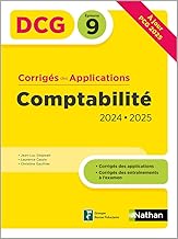 Comptabilité DCG 9: Corrigés des applications