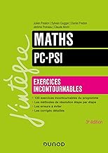 Maths PC-PSI - Exercices incontournables - 3ed.