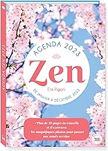 Agenda Loisirs Zen 2023 avec 70 pages de conseils et d'exercices pour une année sereine
