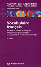 Vocabulaire français