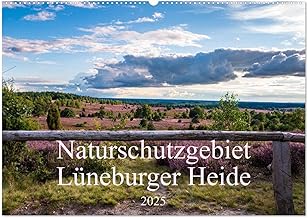 Naturschutzgebiet Lüneburger Heide (Wandkalender 2025 DIN A2 quer), CALVENDO Monatskalender: Wandern in der traumhaften Heidelandschaft rund um den Wilseder Berg