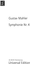Symphonie Nr. 4 (Sopran-Solo): für Sopran und großes Orchester. Klavierauszug.