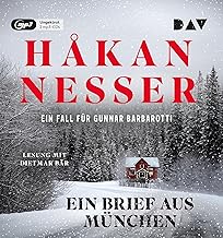 Ein Brief aus München. Ein Fall für Gunnar Barbarotti: Ungekürzte Lesung mit Dietmar Bär