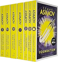 Isaac Asimov The Foundation Series 7 Books Collection Set((Foundation,Foundation and Earth, Prelude to Foundation & Forward the Foundation,Foundation and Empire, Second Foundation, Foundation's Edge)