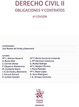 Derecho Civil II. Obligaciones y contratos 6ª Edición: 1