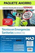 Paquete Ahorro Técnico en Emergencias Sanitarias SERMAS. Ahorra 48 € (incluye Temario volúmenes 1, 2 y 3; Test y acceso gratis al Curso Oro)