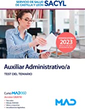 Auxiliar Administrativo/a del Servicio de Salud de Castilla y León (SACYL). Test