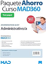 Oposiciones Administrativo/a del Ayuntamiento de Alcoy. Paquete Ahorro de Libros y Curso MAD360