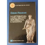 La letteratura latina dell'et imperiale