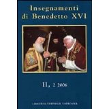 Insegnamenti di Benedetto XVI (2006)