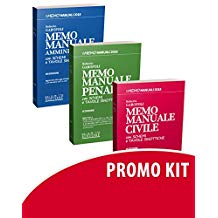 Meno manuale penale. Con schemi e tavole sinottiche-Memo manuale amministrativo. Con schemi e tavole sinottiche-Memo manuale civile con schemi e tavole sinottiche