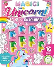 Magici unicorni da colorare. Ediz. a colori. Con 16 pennarelli impilabili