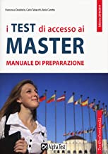 I test di accesso ai master. Manuale di preparazione