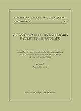 Verga tra scrittura letteraria e scrittura epistolare