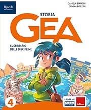 Gea. Sussidiario delle discipline. Tomo antropologico. Con Storia, Geografia, Le mie mappe, HUB kids, HUB kit. Per la 4ª classe della Scuola elementare. Con e-book. Con espansione online (Vol. 1)