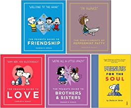 Peanuts Guide to Life Collection 5 Books Set By Charles M. Schulz (The Peanuts Guide to Friendship, The Predicaments of Peppermint Patty, Love, Brothers and Sisters, Peanuts for the Soul)