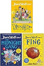 David Walliams Collection 3 Books Set (The Blunders [Hardcover], The Midnight Gang, Fing)