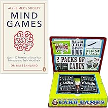 Mind Games By Alzheimer's Society, Dr Tim Beanland & Magic Show Kit 125 Easy-to-do Magic Tricks and Tips (Professor Murphy's Emporium of Entertainment) Collection Set