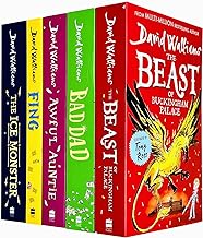 David Walliams Collection 5 Books Set (The Beast of Buckingham Palace, Bad Dad, Awful Auntie, Fing & The Ice Monster)