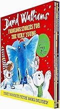 David Walliams Fabulous Stories For The Very Young 3 Picture Books Collection Box Set(The Slightly Annoying Elephant, The First Hippo on the Moon & The Bear Who Went Boo!)