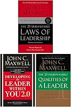 John C. Maxwell Collection 3 Books Set (21 Irrefutable Laws of Leadership, Developing the Leader Within You 2.0 & The 21 Indispensable Qualities of a Leader)