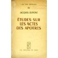 Etudes sur les actes des aptres